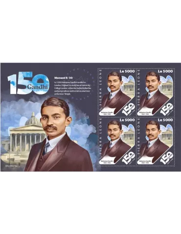 n° F8744 - Timbre SIERRA LEONE Poste