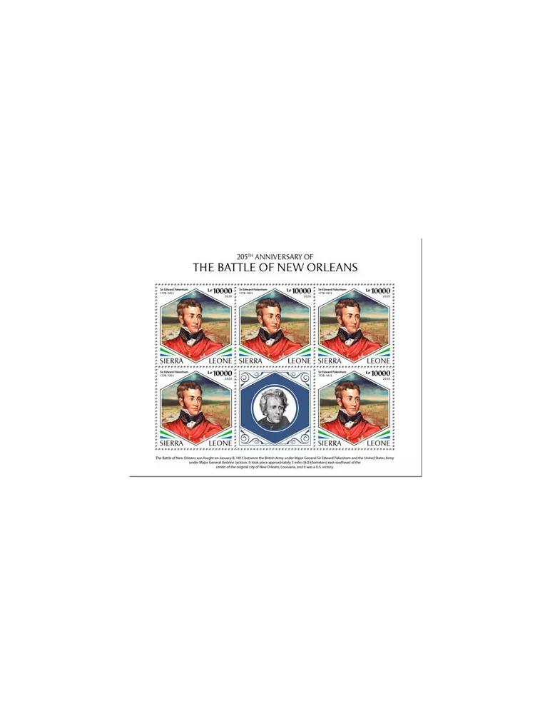 n° F9631/F9633 - Timbre SIERRA LEONE Poste