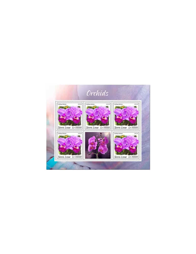 n° F9656/F9658 - Timbre SIERRA LEONE Poste