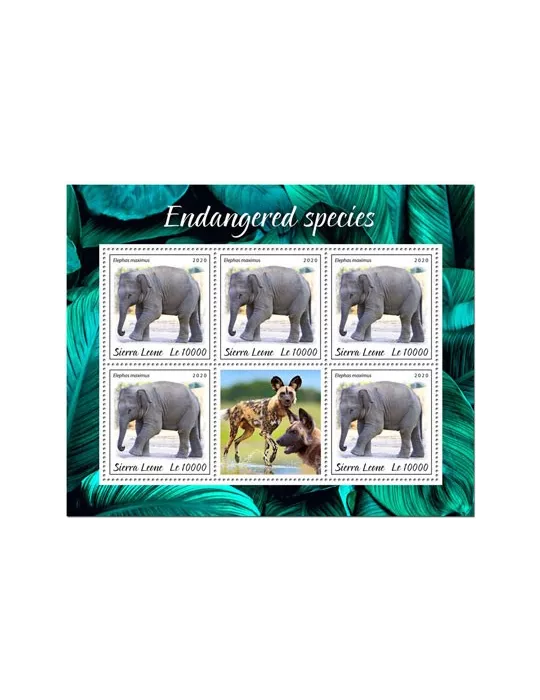 n° F9681/F9683 - Timbre SIERRA LEONE Poste