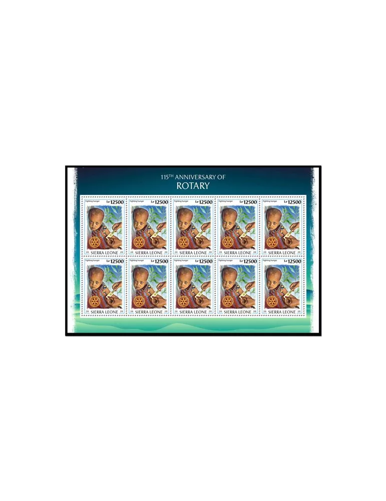 n° F9725/F9728 - Timbre SIERRA LEONE Poste