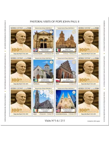 n° F9769A - Timbre SIERRA LEONE Poste