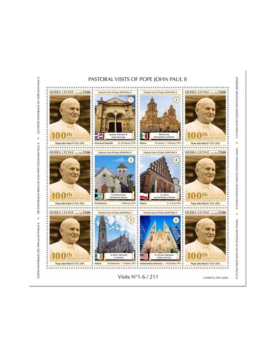 n° F9769A - Timbre SIERRA LEONE Poste