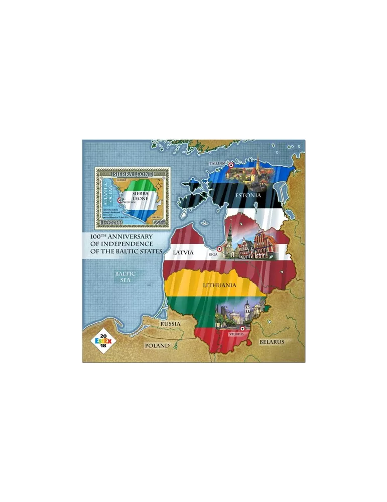 n° 1430 - Timbre SIERRA LEONE Blocs et feuillets