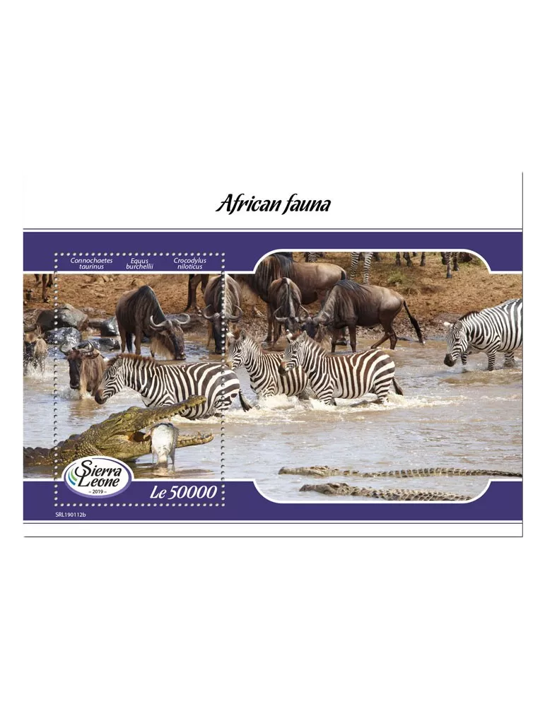 n° 1619 - Timbre SIERRA LEONE Blocs et feuillets