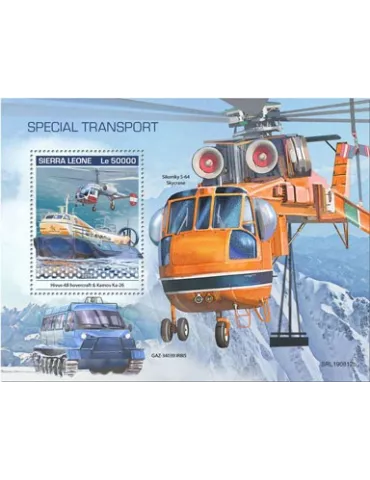 n° 1773 - Timbre SIERRA LEONE Blocs et feuillets