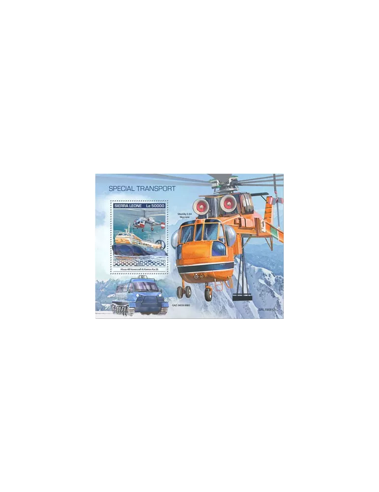 n° 1773 - Timbre SIERRA LEONE Blocs et feuillets