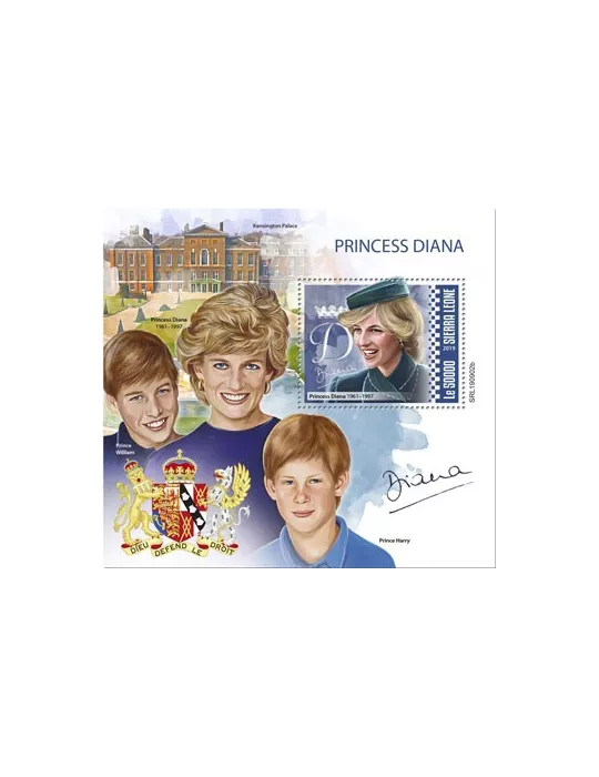 n° 1782 - Timbre SIERRA LEONE Blocs et feuillets