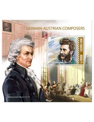 n° 1787 - Timbre SIERRA LEONE Blocs et feuillets