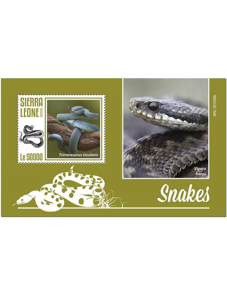 n° 1819 - Timbre SIERRA LEONE Blocs et feuillets