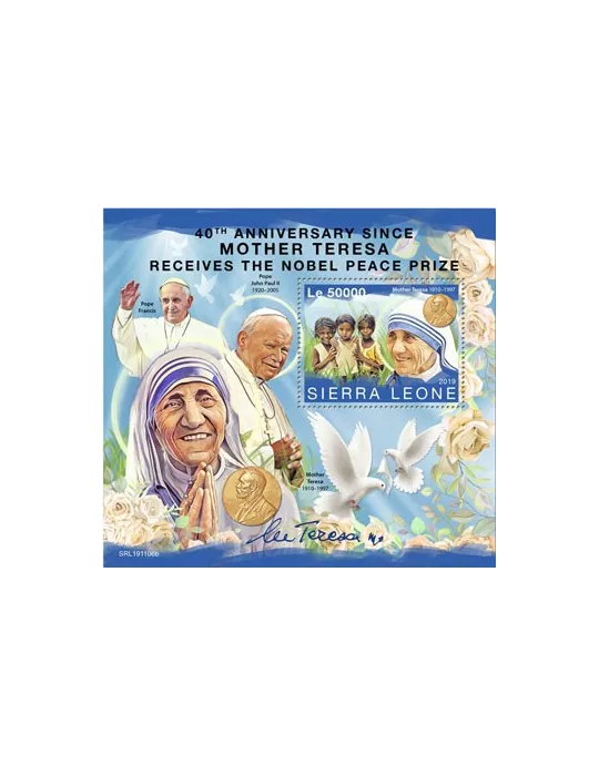 n° 1838 - Timbre SIERRA LEONE Blocs et feuillets