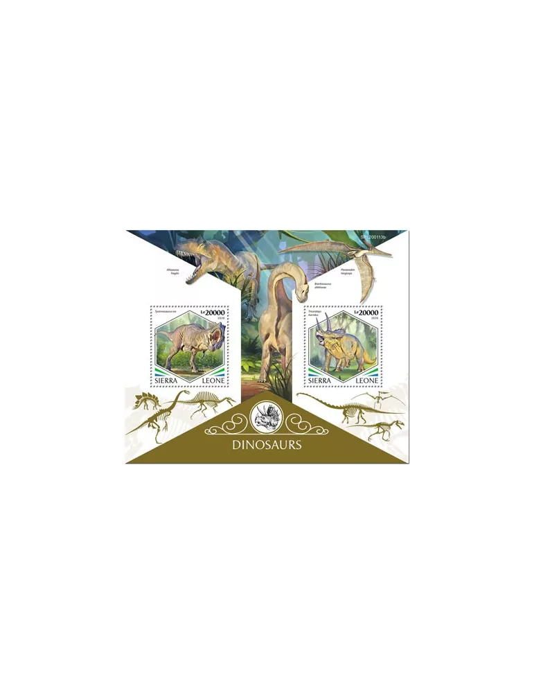 n° 1882 - Timbre SIERRA LEONE Blocs et feuillets
