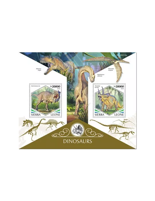 n° 1882 - Timbre SIERRA LEONE Blocs et feuillets