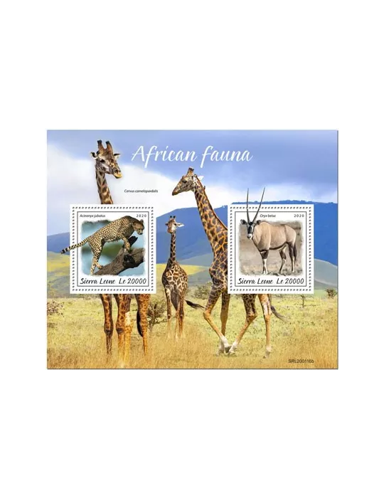 n° 1885 - Timbre SIERRA LEONE Blocs et feuillets