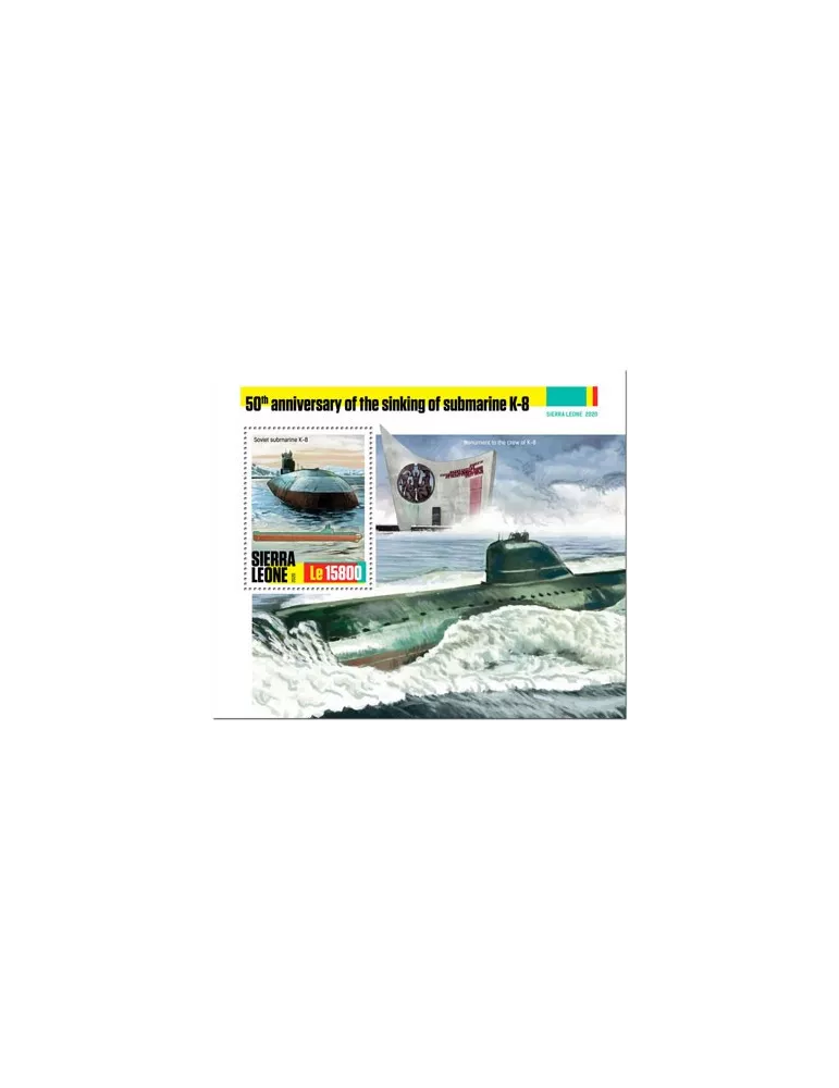 n° 1918/1920 - Timbre SIERRA LEONE Blocs et feuillets