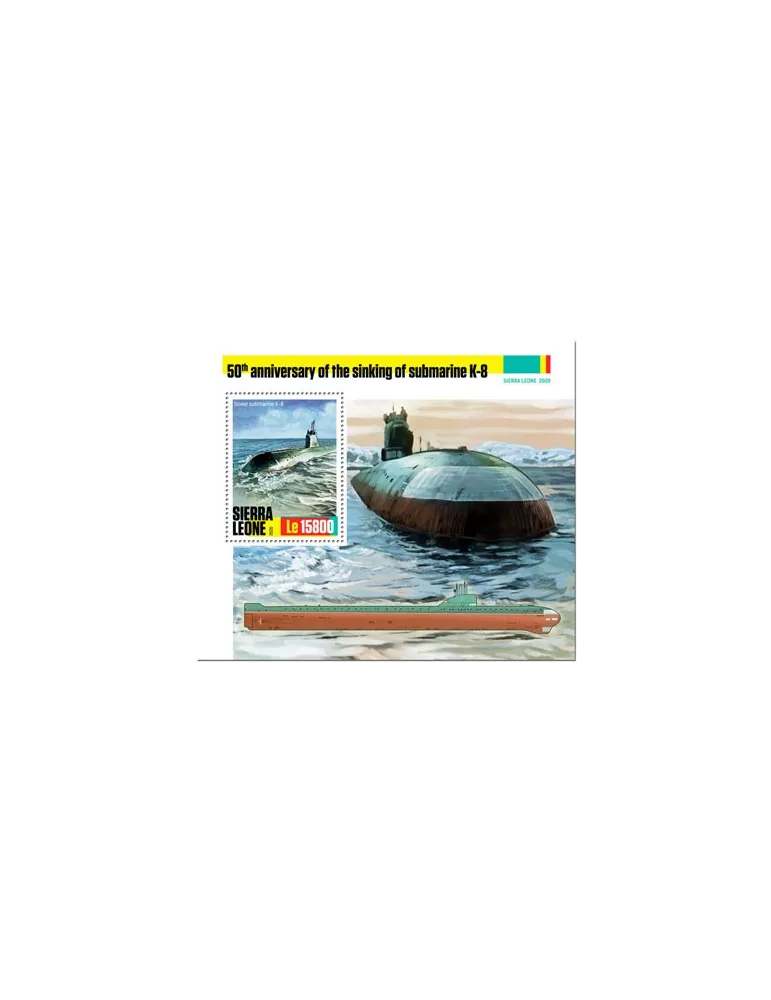 n° 1918/1920 - Timbre SIERRA LEONE Blocs et feuillets