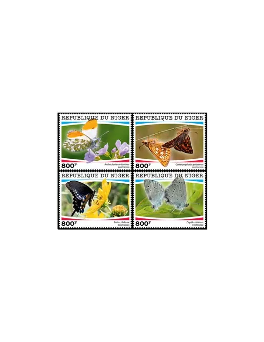 n° F5743/F5746 - Timbre NIGER Poste