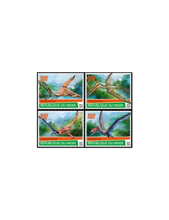 n° F5751/F5754 - Timbre NIGER Poste