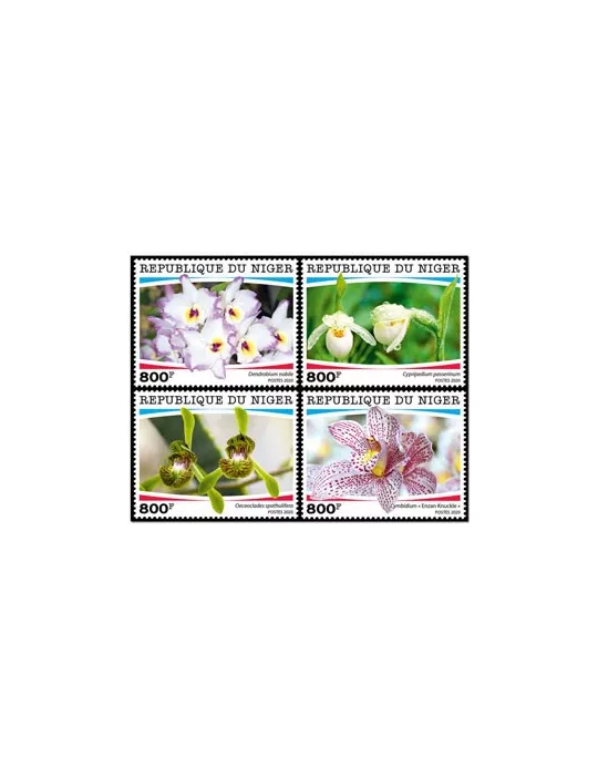 n° F5755/F5758 - Timbre NIGER Poste