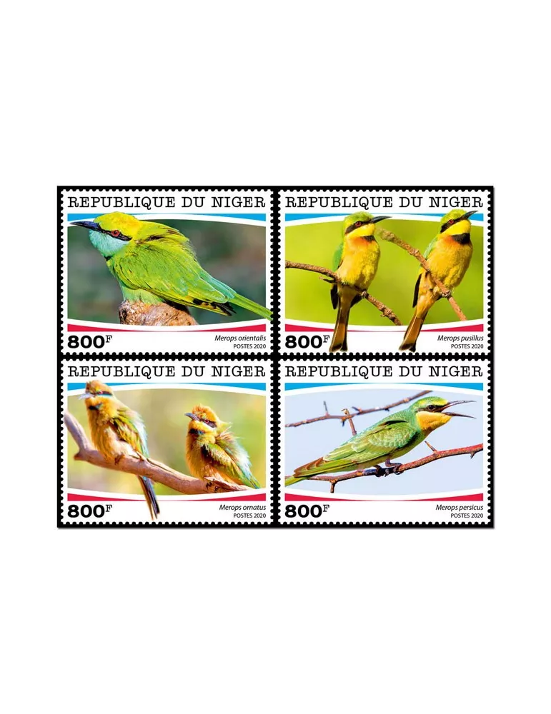 n° F5763/F5766 - Timbre NIGER Poste