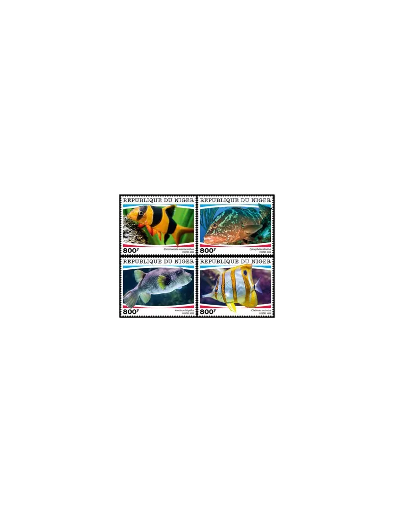 n° F5771/F5774 - Timbre NIGER Poste