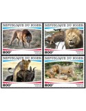 n° F5783/F5786 - Timbre NIGER Poste