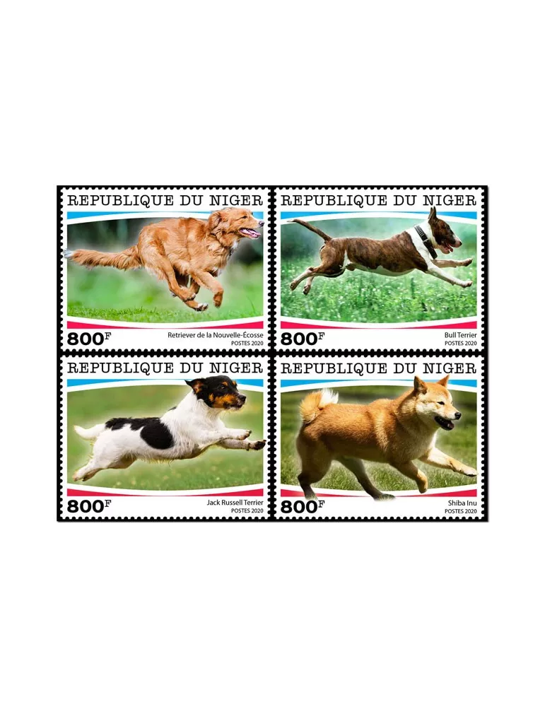 n° F5787/F5790 - Timbre NIGER Poste