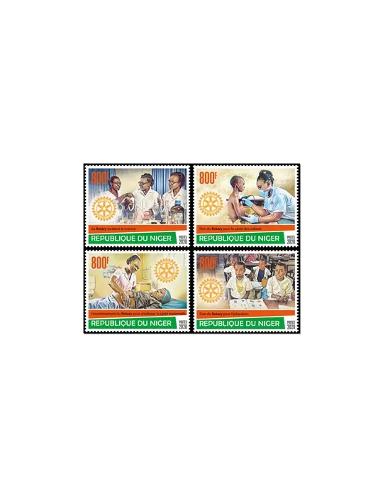 n° F5795/F5798 - Timbre NIGER Poste