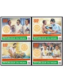 n° F5795/F5798 - Timbre NIGER Poste