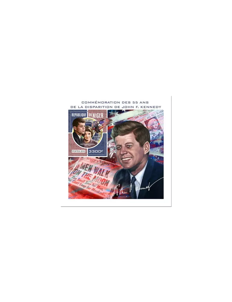 n° 875 - Timbre NIGER Blocs et feuillets