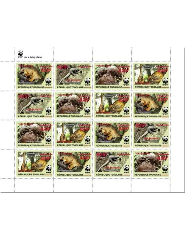 n° F7542 - Timbre TOGO Poste