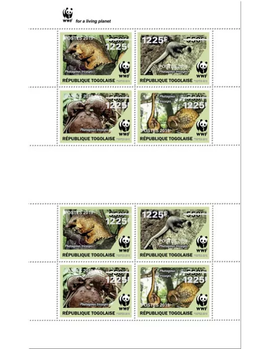 n° F7558 - Timbre TOGO Poste