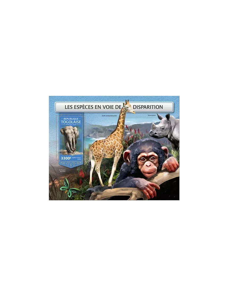 n° 1390 - Timbre TOGO Blocs et feuillets