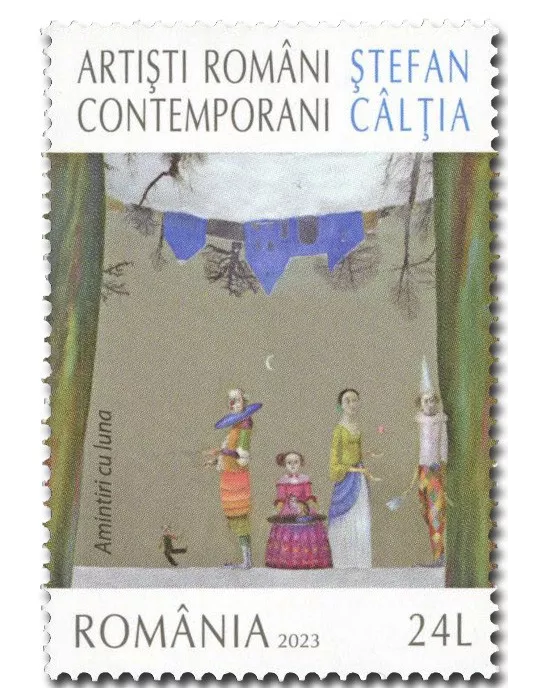 n° 7078/7080 - Timbre ROUMANIE Poste