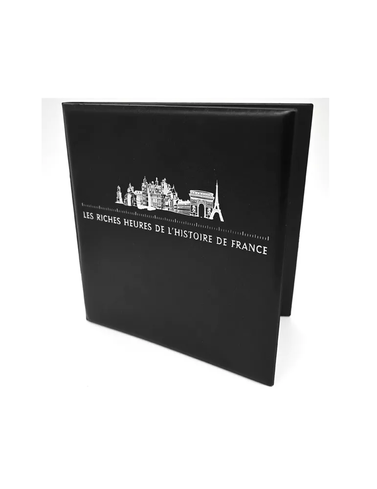 Album SUPRA LES RICHES HEURES DE L´HISTOIRE DE FRANCE : étui + reliure