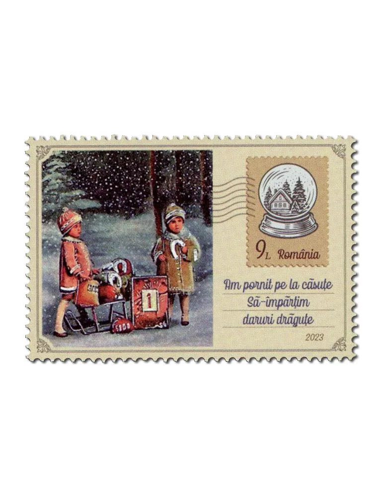 n° 7093/7096 - Timbre ROUMANIE Poste