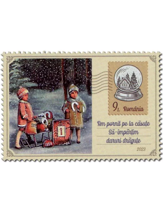 n° 7093/7096 - Timbre ROUMANIE Poste
