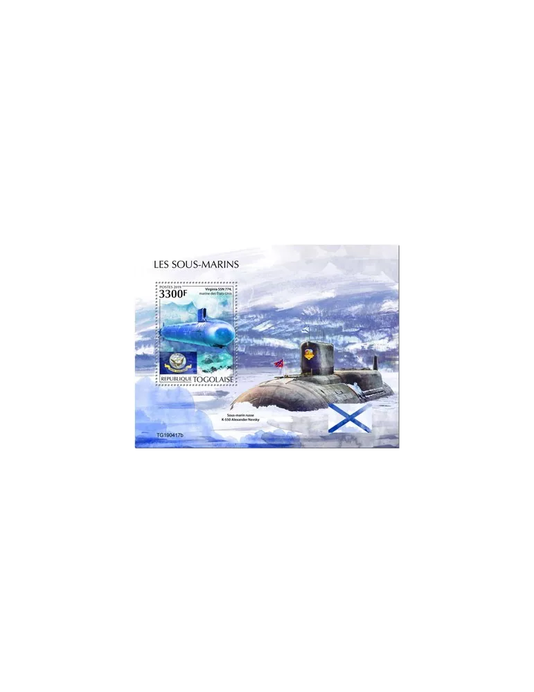 n° 1690 - Timbre TOGO Blocs et feuillets