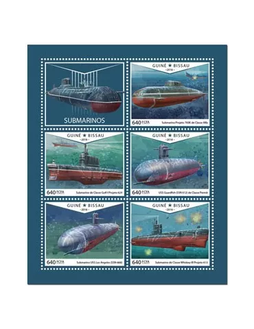 n° 7662/7666 - Timbre GUINEE-BISSAU Poste