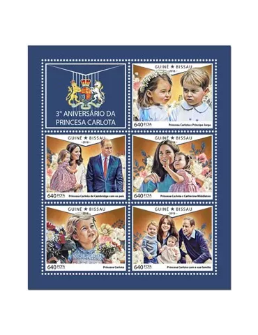 n° 7672/7676 - Timbre GUINEE-BISSAU Poste