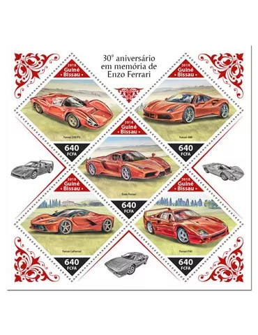 n° 7682/7686 - Timbre GUINEE-BISSAU Poste