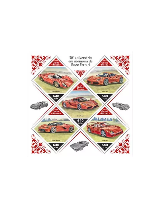 n° 7682/7686 - Timbre GUINEE-BISSAU Poste