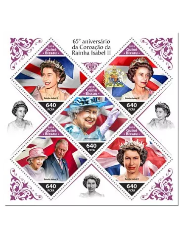 n° 7692/7696 - Timbre GUINEE-BISSAU Poste