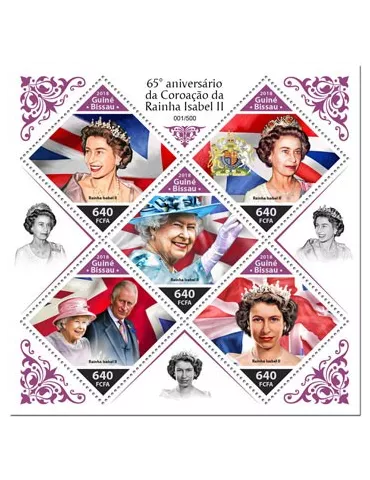 n° 7697/7701 - Timbre GUINEE-BISSAU Poste