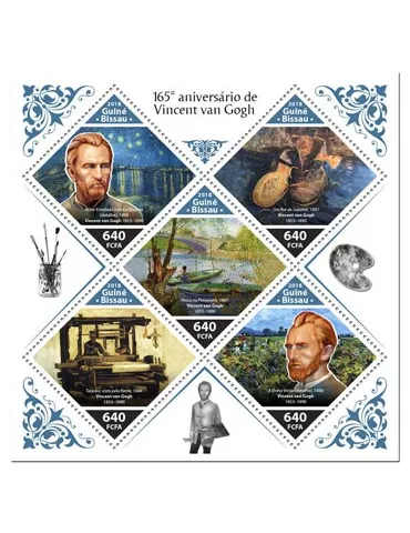 n° 7702/7706 - Timbre GUINEE-BISSAU Poste