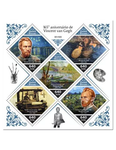 n° 7707/7711 - Timbre GUINEE-BISSAU Poste