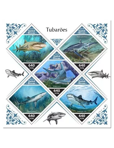 n° 7732/7736 - Timbre GUINEE-BISSAU Poste