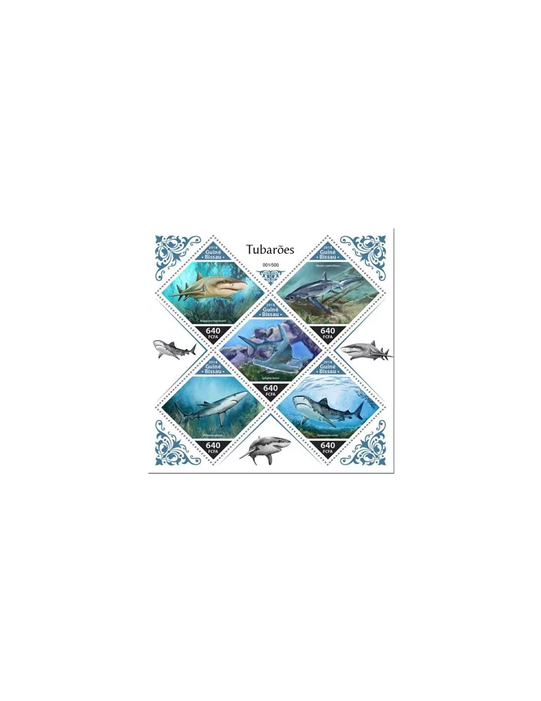 n° 7737/7741 - Timbre GUINEE-BISSAU Poste