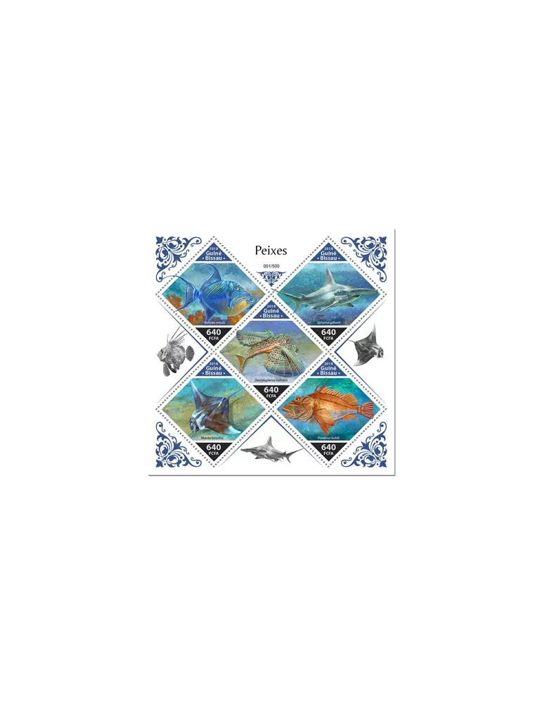 n° 7747/7751 - Timbre GUINEE-BISSAU Poste