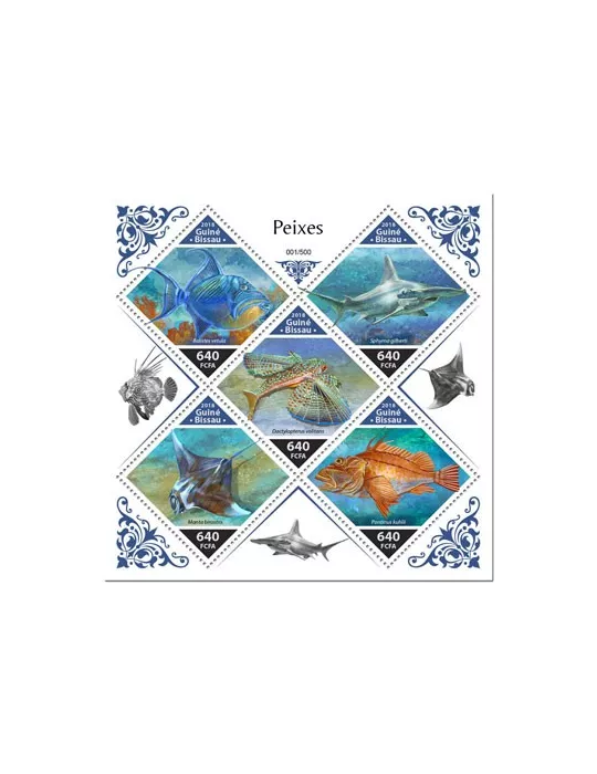 n° 7747/7751 - Timbre GUINEE-BISSAU Poste